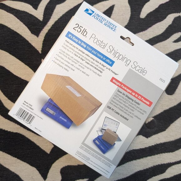 UNITED STATES POSTAL SERVICE USPS Postal Shipping Scale 25 lbs. Like New in Box - Picture 4 of 5